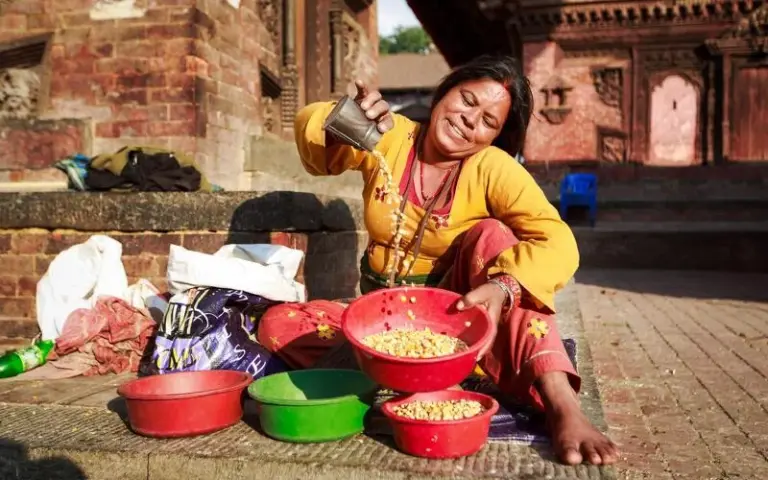 Ankunft in der pulsierenden Hauptstadt Kathmandu
