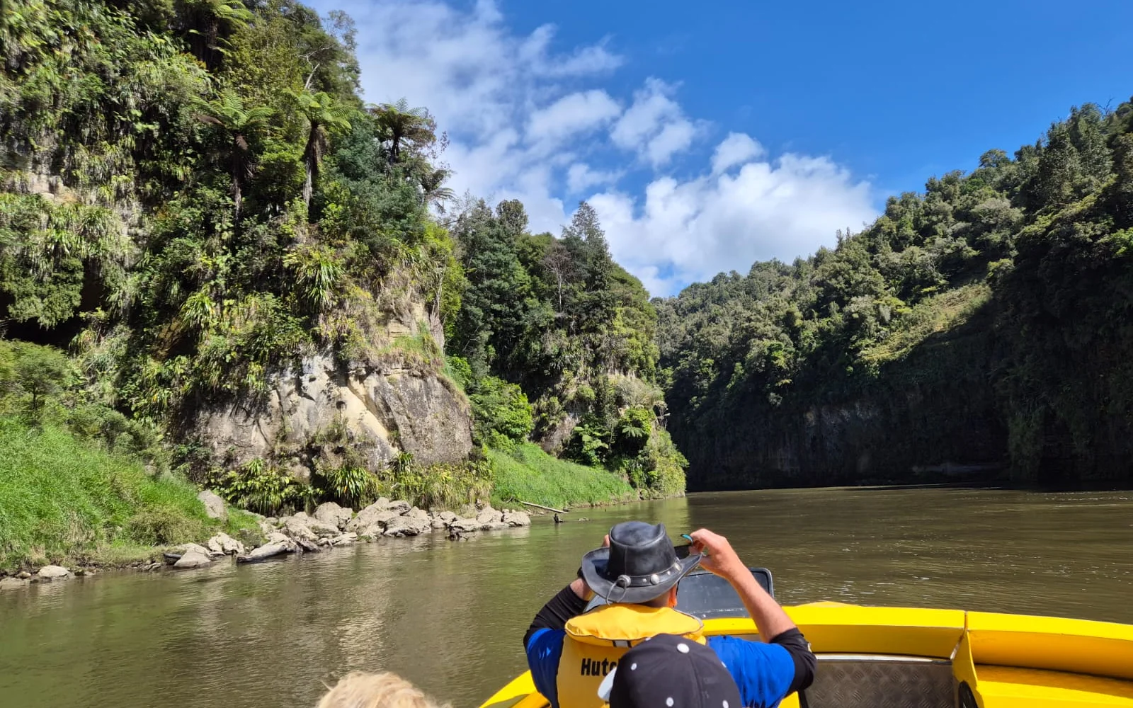 Per Jetboot entdecken Sie den Wanganui-Nationalpark