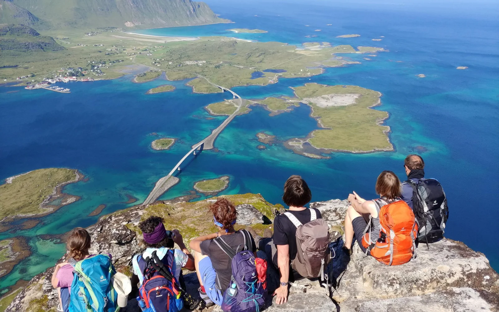 Die Belohnung nach einer Tageswanderung entlang der Küste: ein traumhafter Ausblick