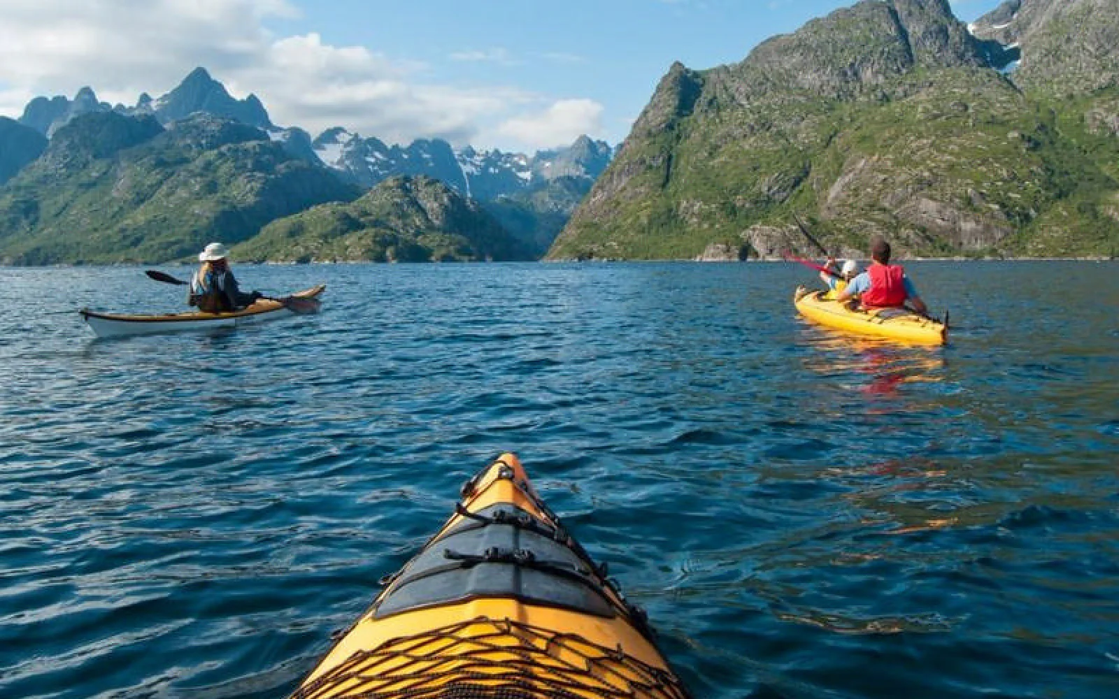 Mit dem Seekajak zum Trollfjord