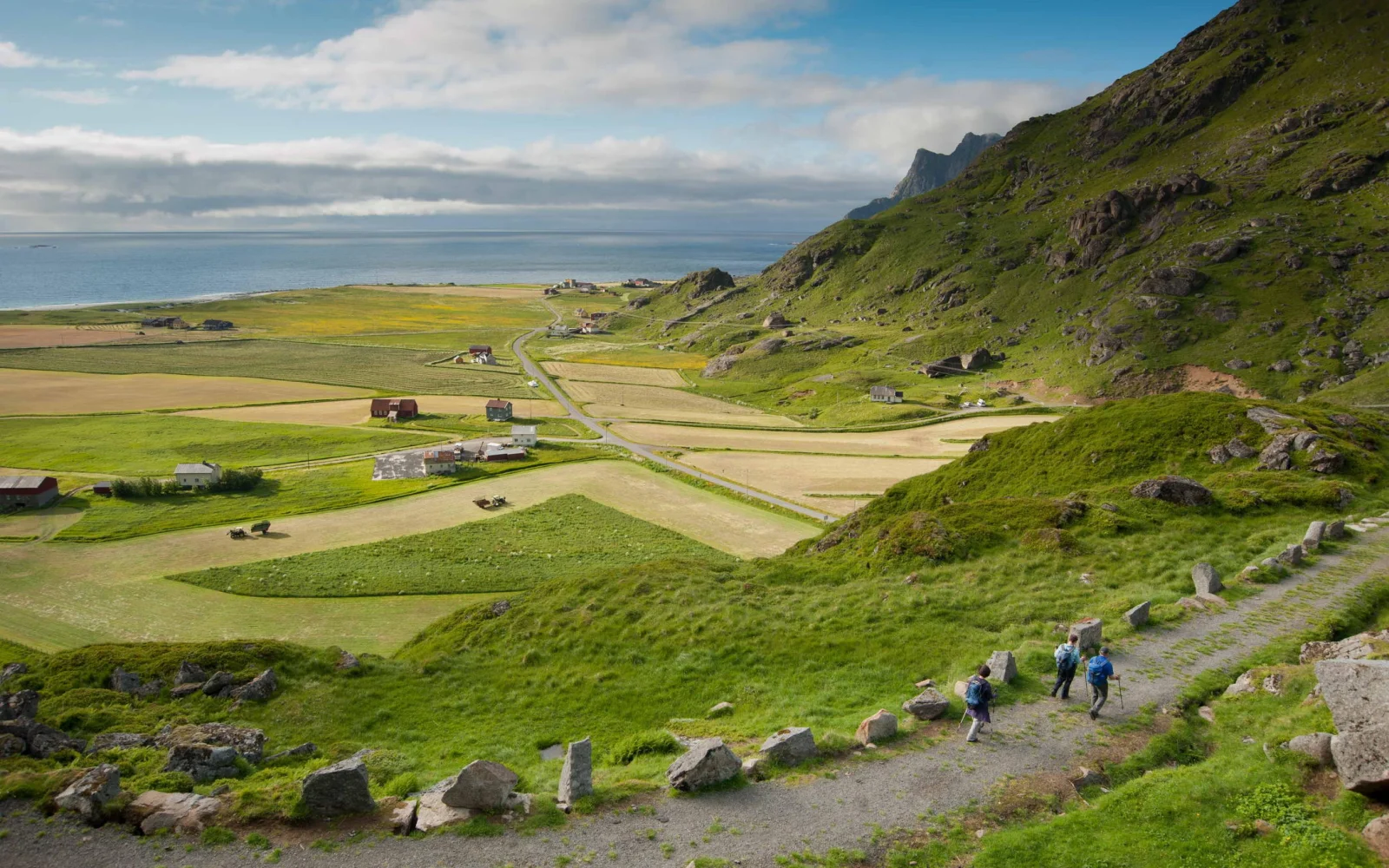 Wanderung zwischen Haukland und Utakleiv 