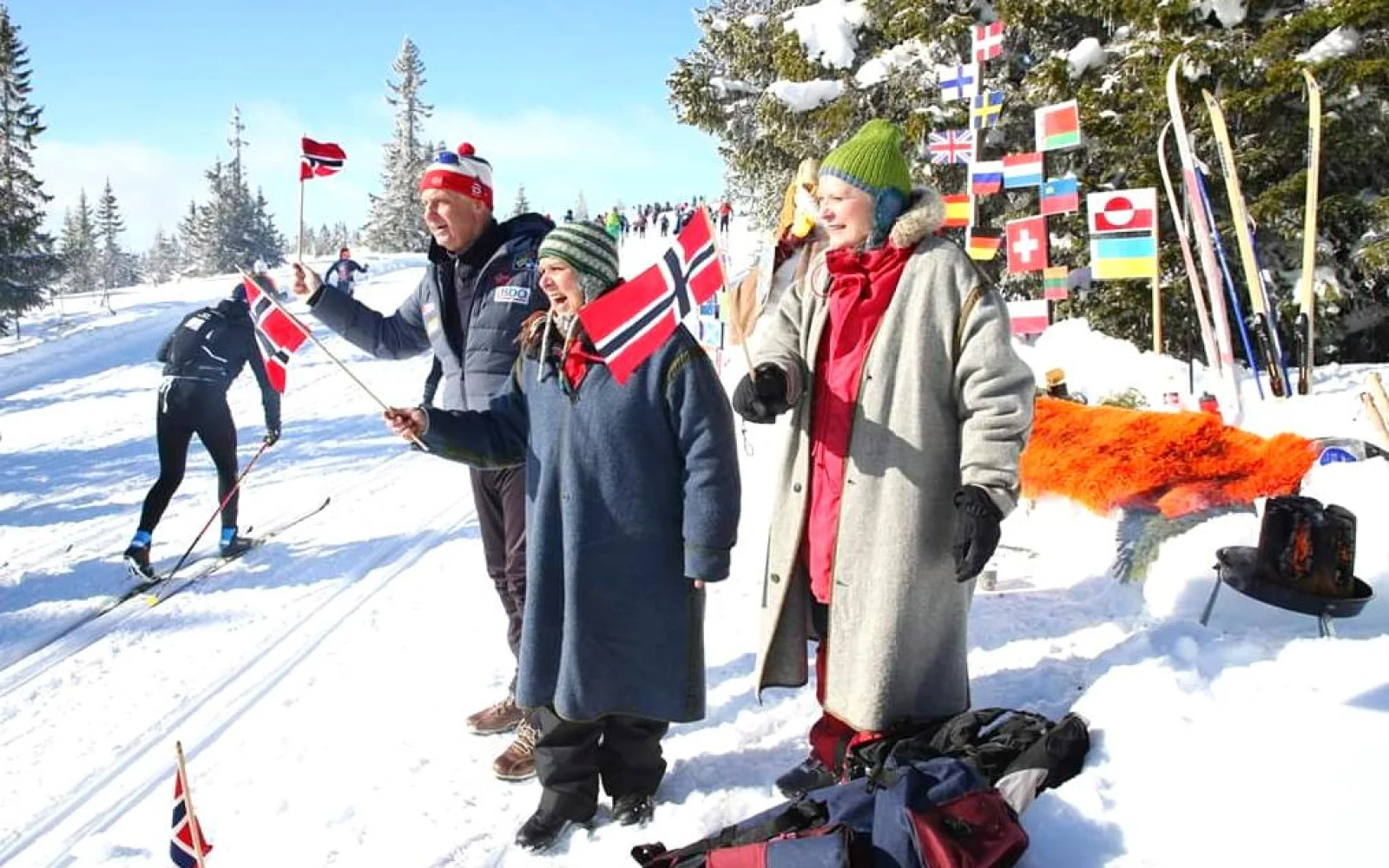 Die Begeisterung der Norweger für "ihren" Nationalsport kennt keine Grenzen