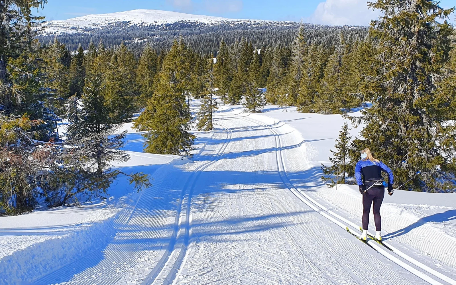 Perfekt um an den Tagen vor dem Lauf den norwegischen Schnee zu testen :-)