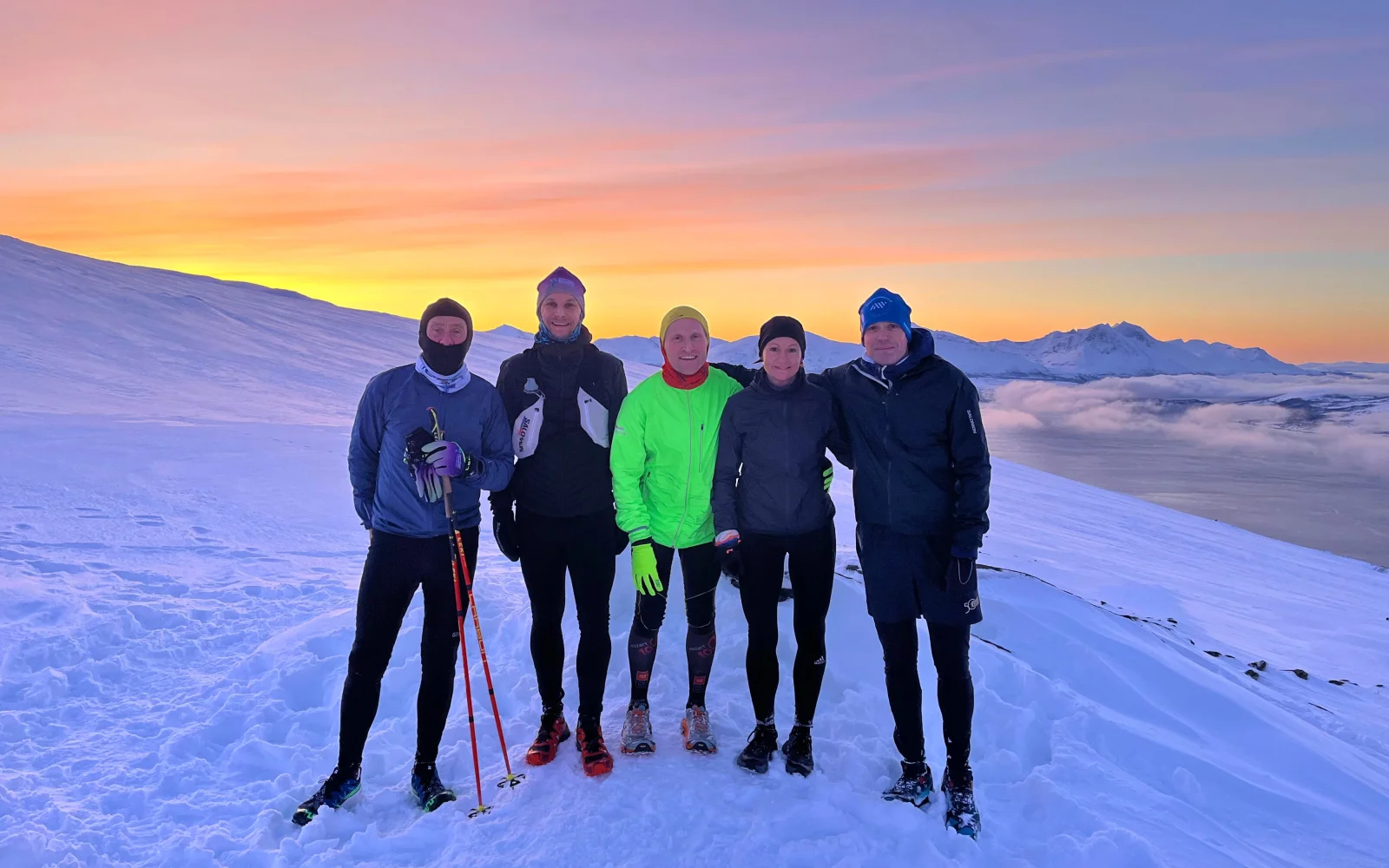 Tromsö's faszinierende arktische Winterlandschaft...