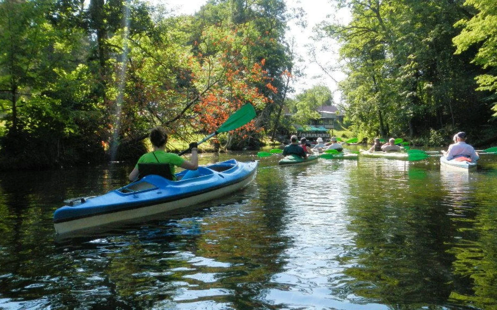 Genießen Sie die gemächlich dahinfließende Krutynia mit ihrem kristallklarem Wasser - ideal auch für Paddelneulinge!