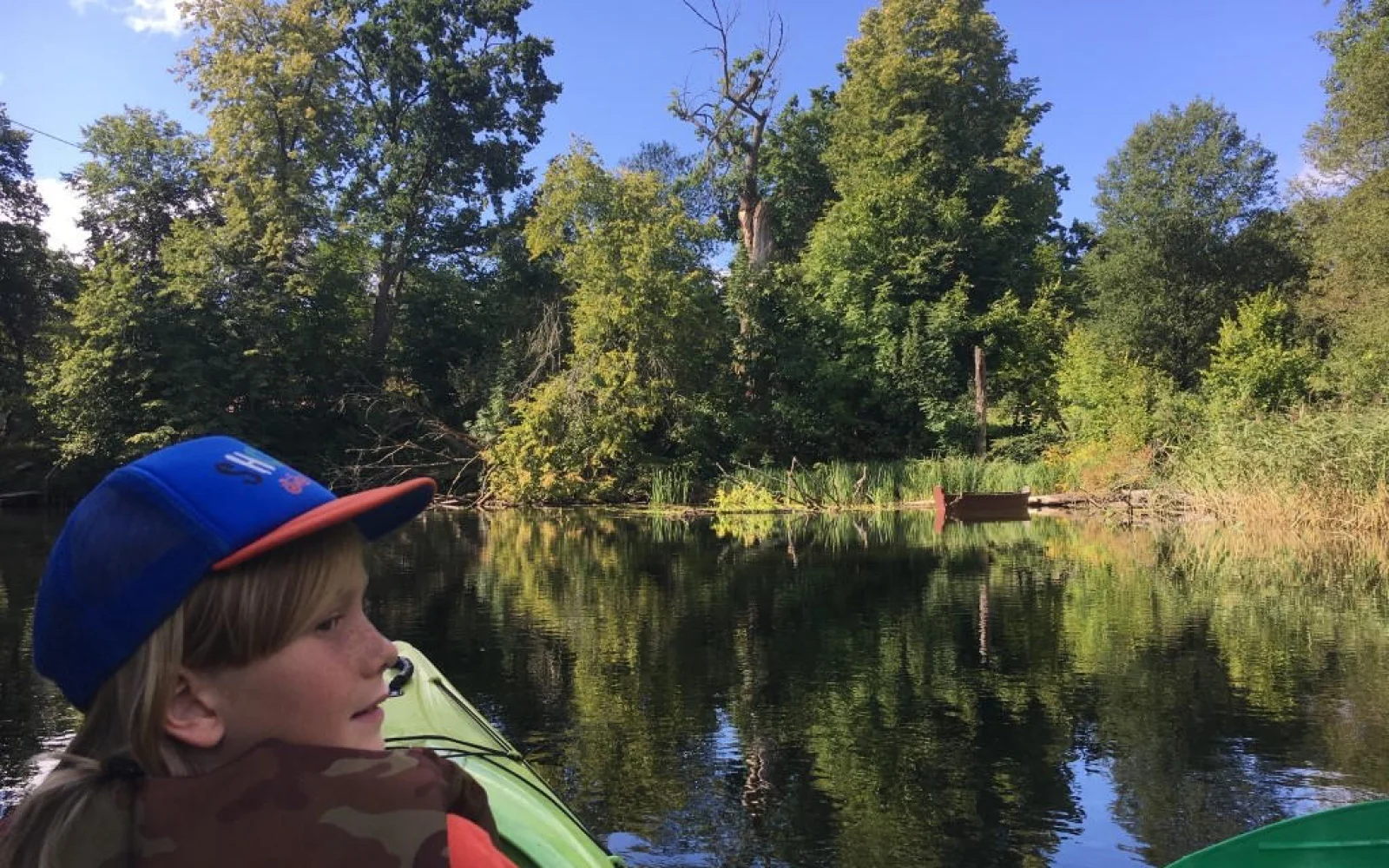 Auch für junge Paddler ist die Tour geeignet!