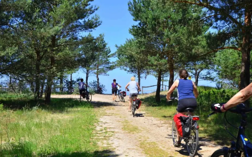 Per Rad entlang der polnischen Ostseeküste
