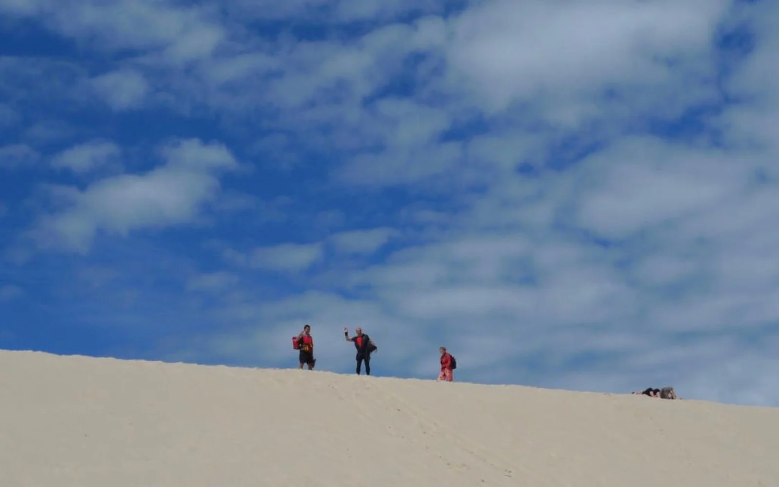Genießen Sie einen freien Tag und wandern z.B. auf der Wanderdüne! :-)