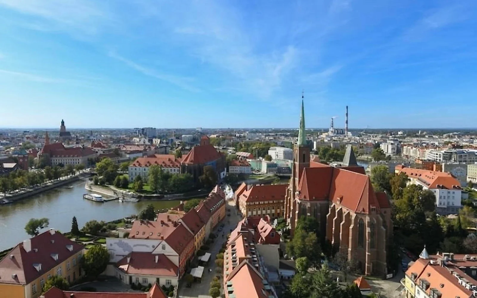 Reisestart und -abschluss in Breslau, Hauptstadt Niederschlesiens