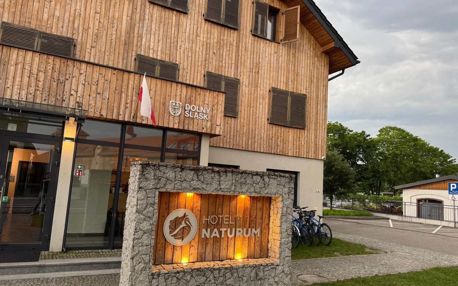 Das Hotel Naturum liegt mitten im Gebiet der Militscher Teiche.