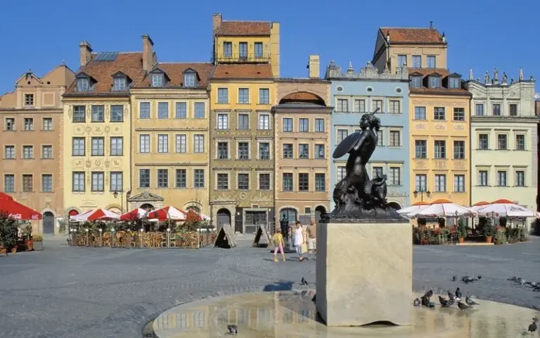 Anreise nach Warschau