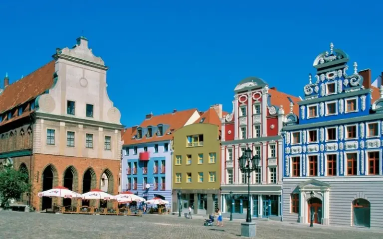 Ankunft in Stettin