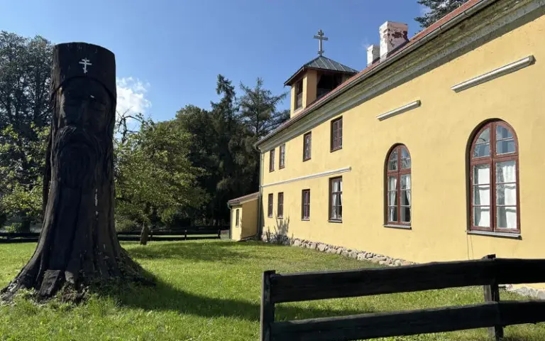 Erste Radtour rund um den Bełdany-See
