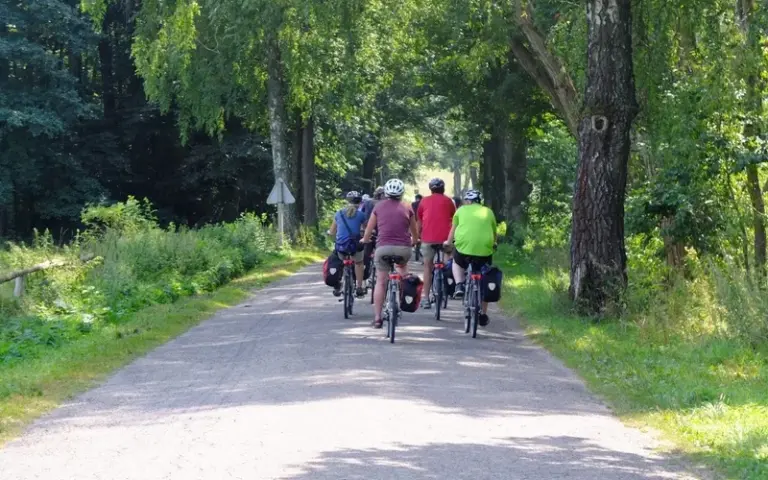 Mit dem Rad nach Pisz und zum Śniardwy-See, Fahrt nach Rybical
