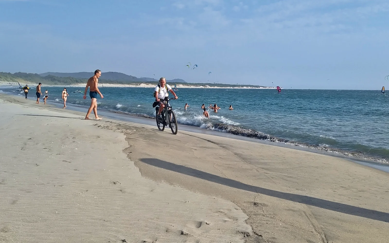 und auch entlang des Atlantiks