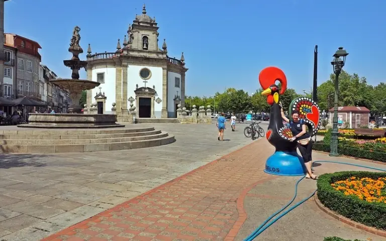 Mit dem Fahrrad nach Barcelos – zum „Hahn von Portugal“