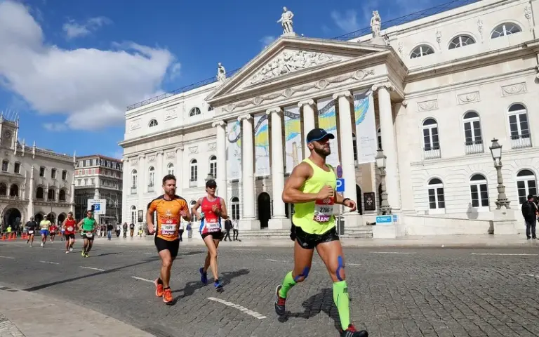 Der Lauftag auf der Marathonstrecke