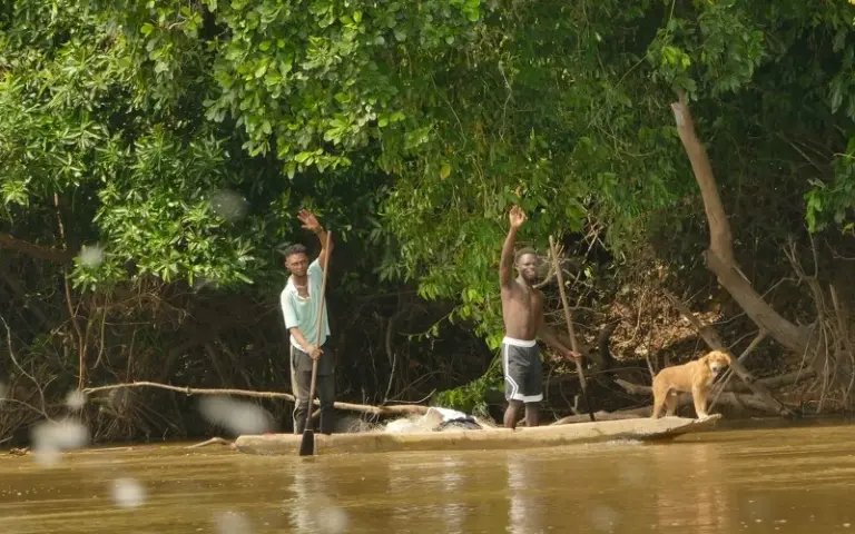 Bootstour auf dem Kongo-Fluss