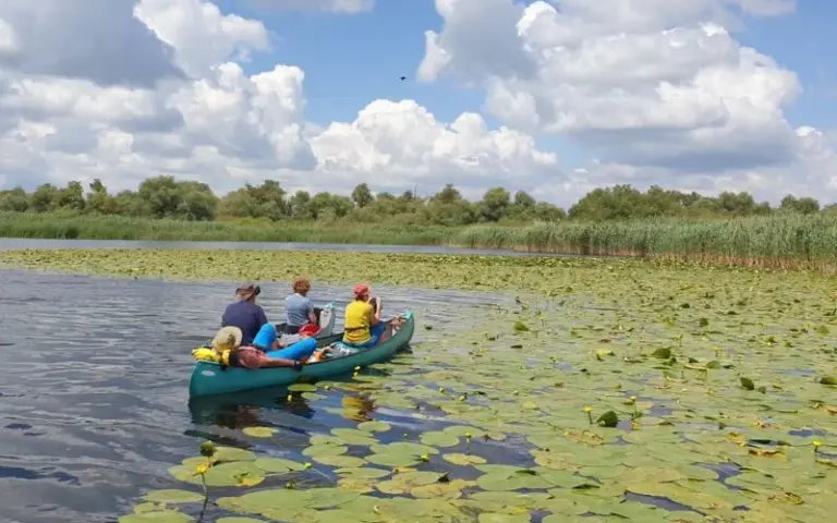 Wanderungen in Letea, Fahrt Periprava und Seenkomplex Merhei-Matita