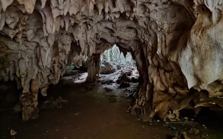 Wanderung in steinzeitlicher Kuumbi-Wohnhöhle und „The Rock“