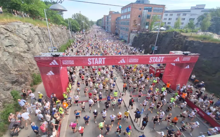 23.000 Marathonis am Start