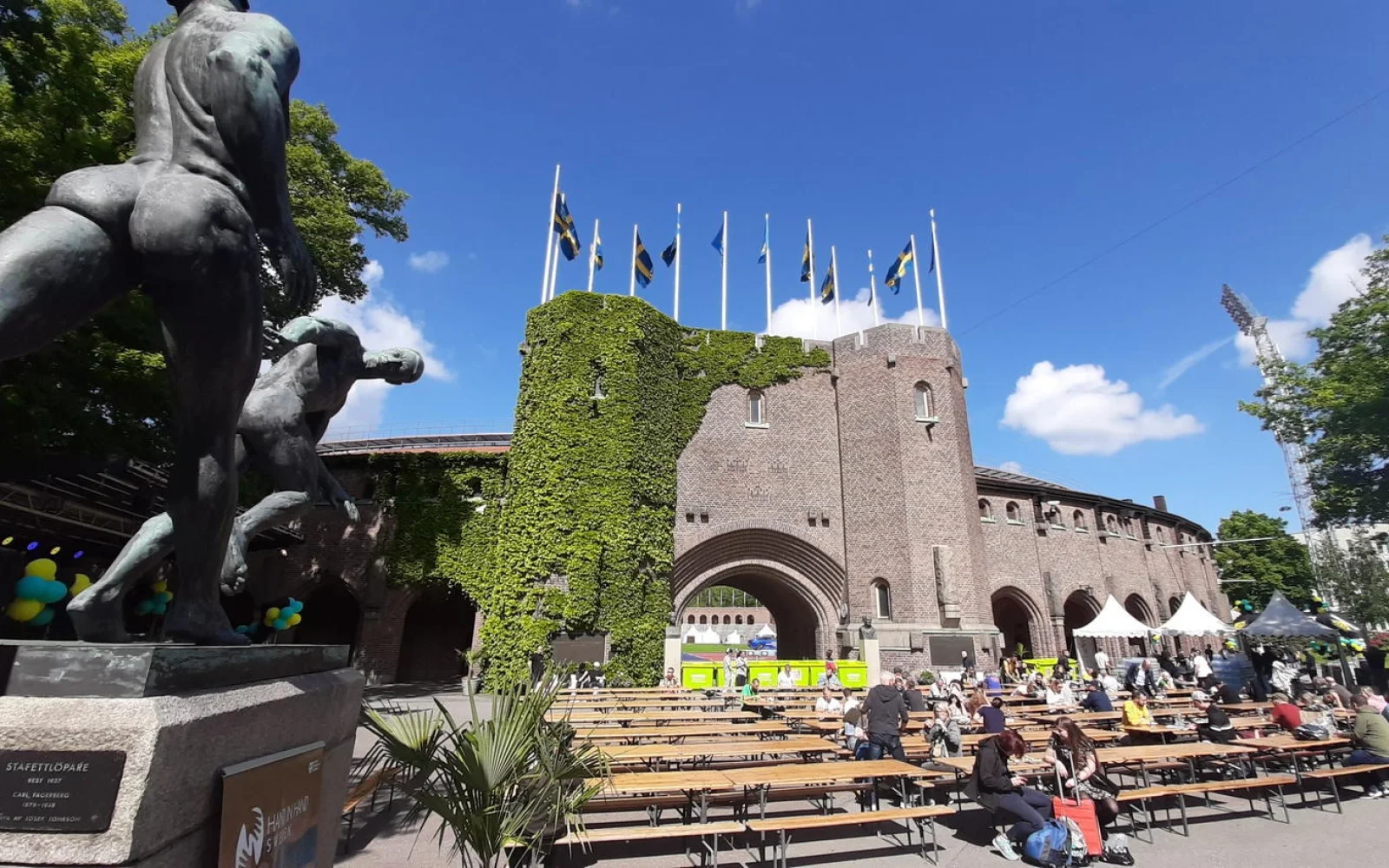 Ein beeindruckendes Ambiente bietet das Olympiastadion