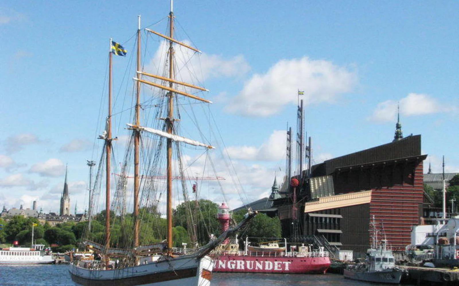 Blick auf das Vasamuseum