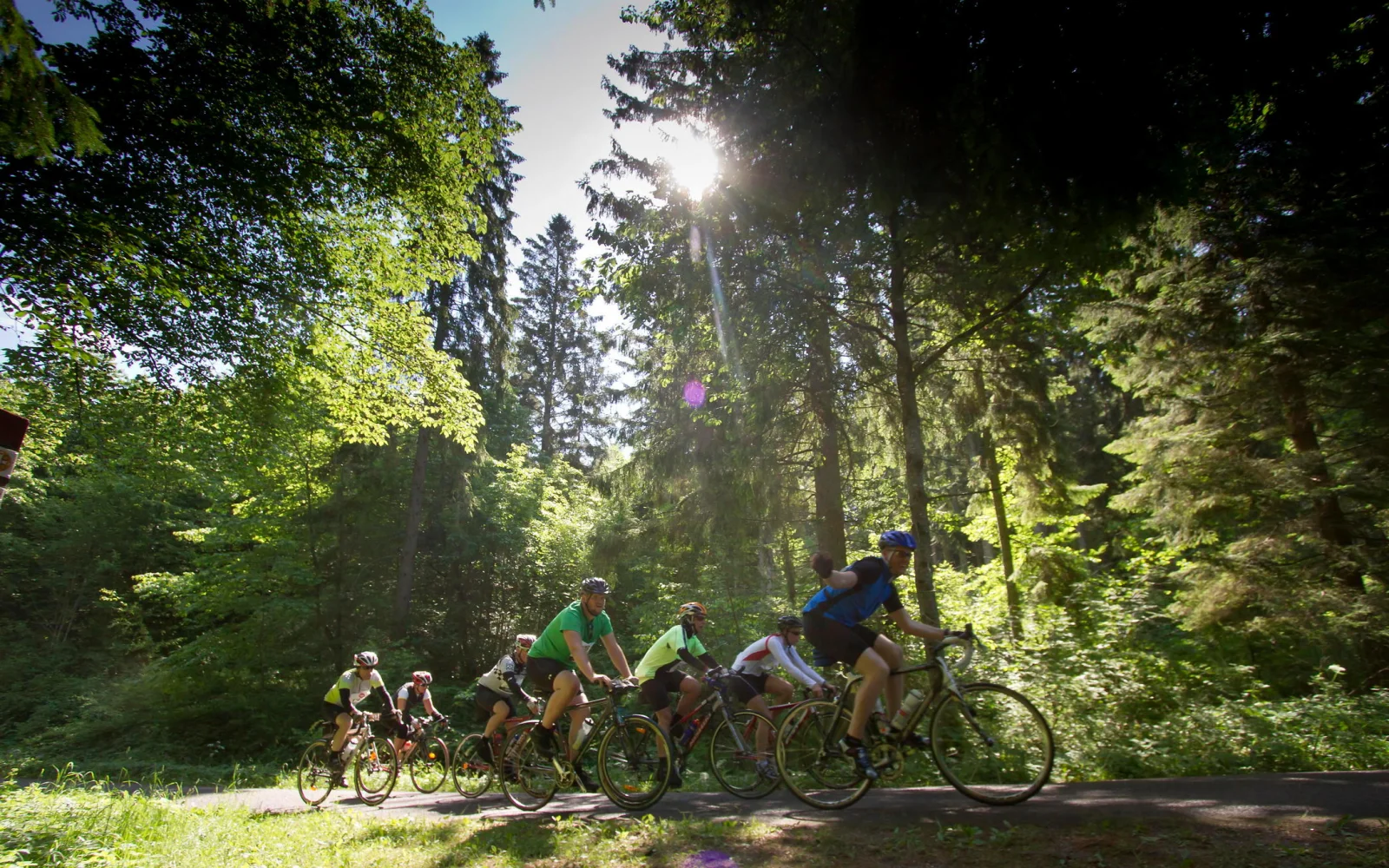 Oft finden sich leistungsstarke Gruppen auf den 315 km