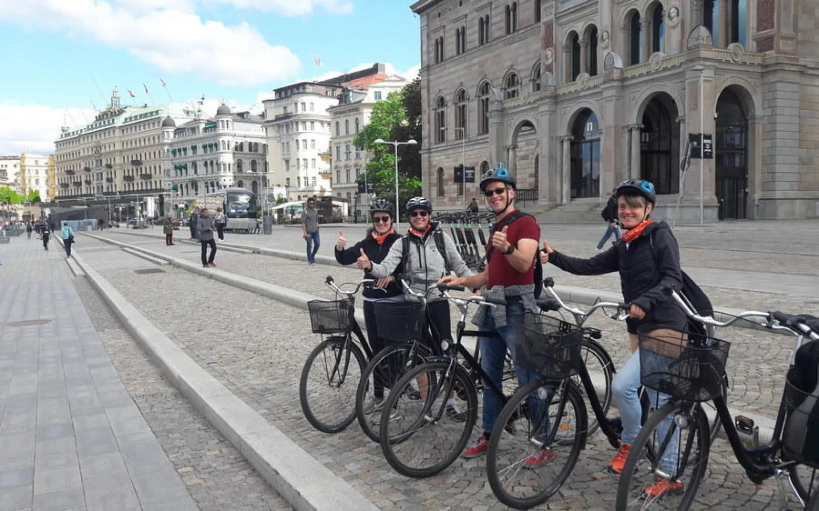 Mit dem Rad entdecken Sie mehr von Stockholms Ctiy 