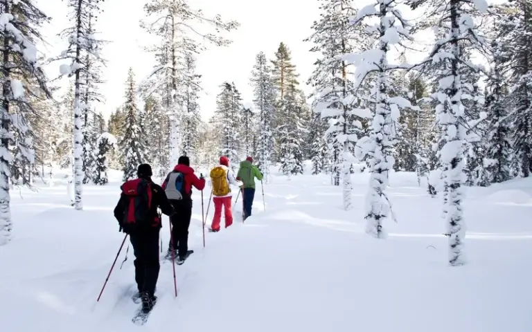 Kulinarische Schneeschuhwanderung