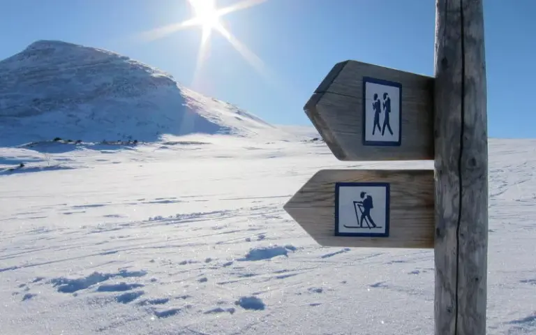 Skitour zur dritten Hütte