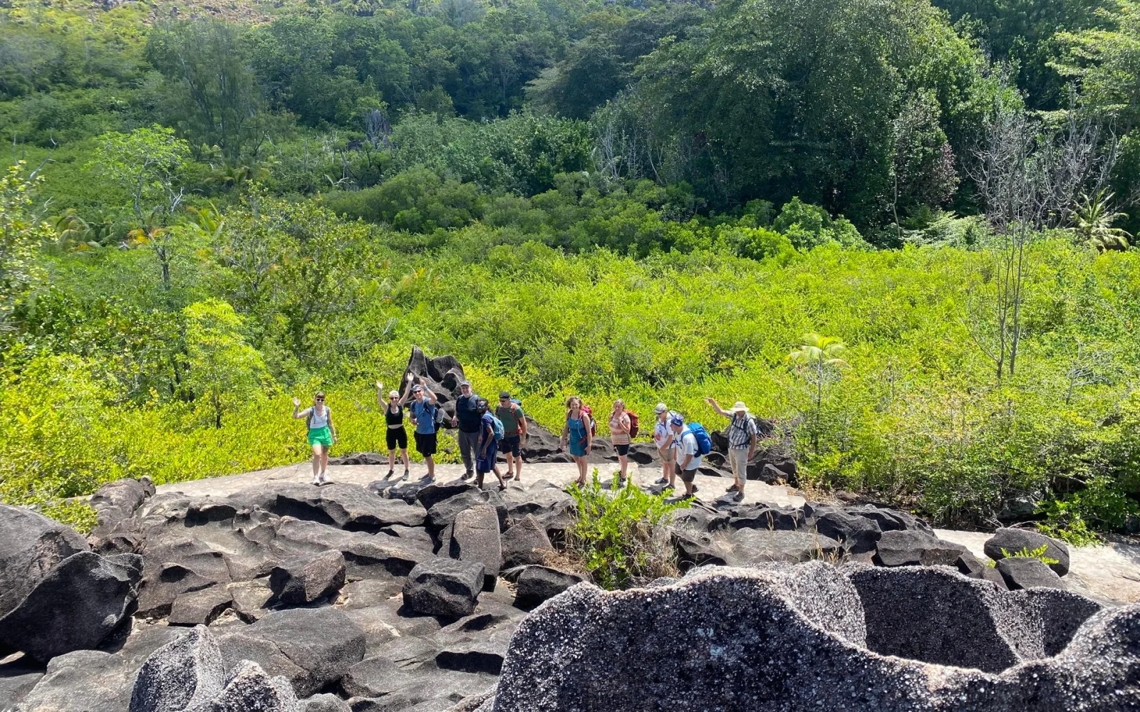 Wanderung über die einzigartigen Granitfelsen des Archipels