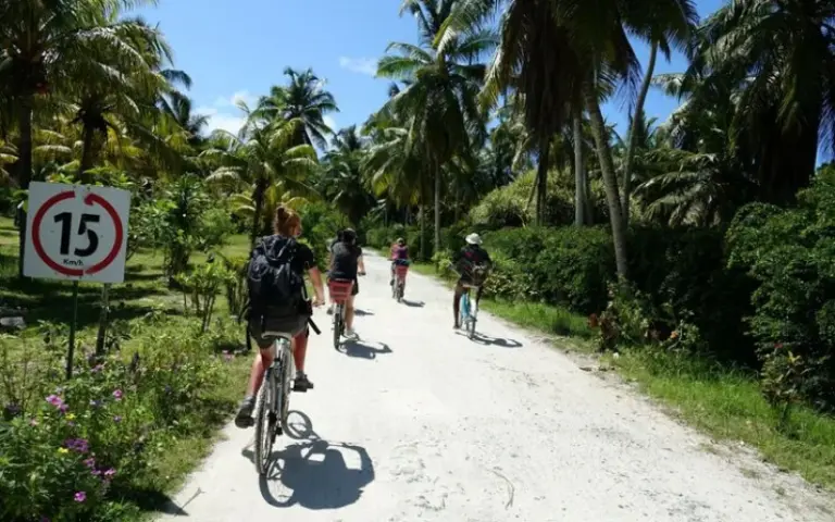 Gemütliche Fahrradtour durch die malerische Insel La Digue