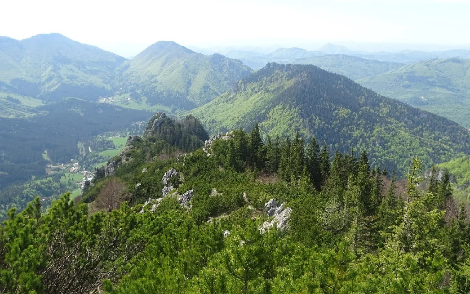 Unterwegs zu den Gipfeln der Mala Fatra