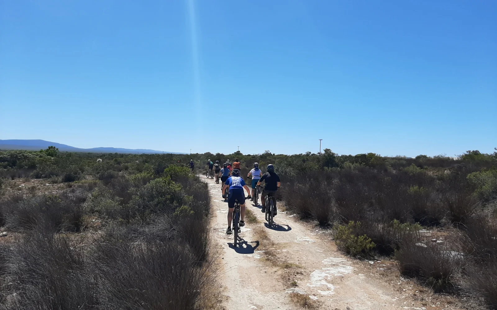 Mit dem Fahrrad durch das De Hoop Nature Reserve