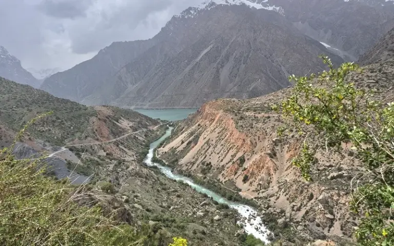 Wanderung im Seitental des Bartang Dschisewdara