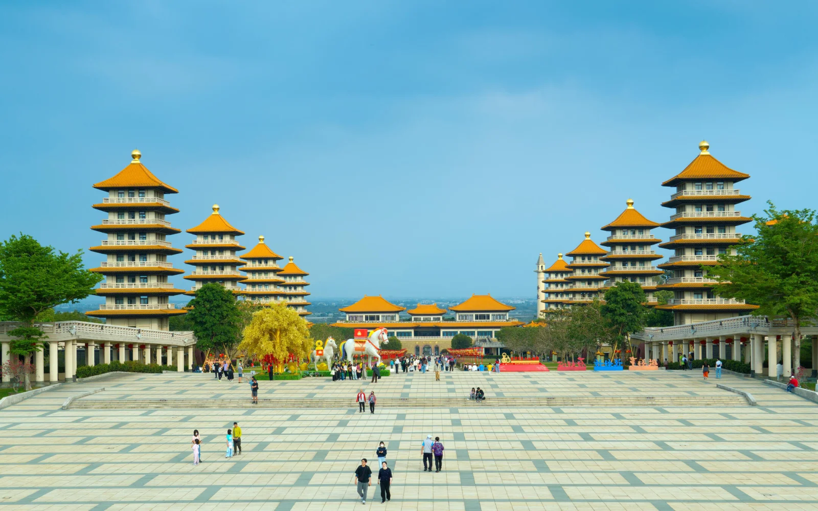 Foguangshan: Taiwans größtes Kloster (Foto: M. Wichmann)