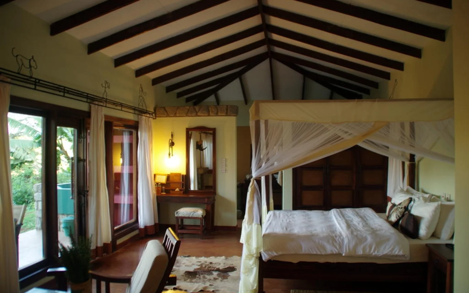 Sie übernchten in wunderschönen Lodges und Tented Camps