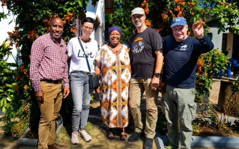 Besuch im Hilfsprojekt Nambala mit den Begründern Anna und Patrick Mshana