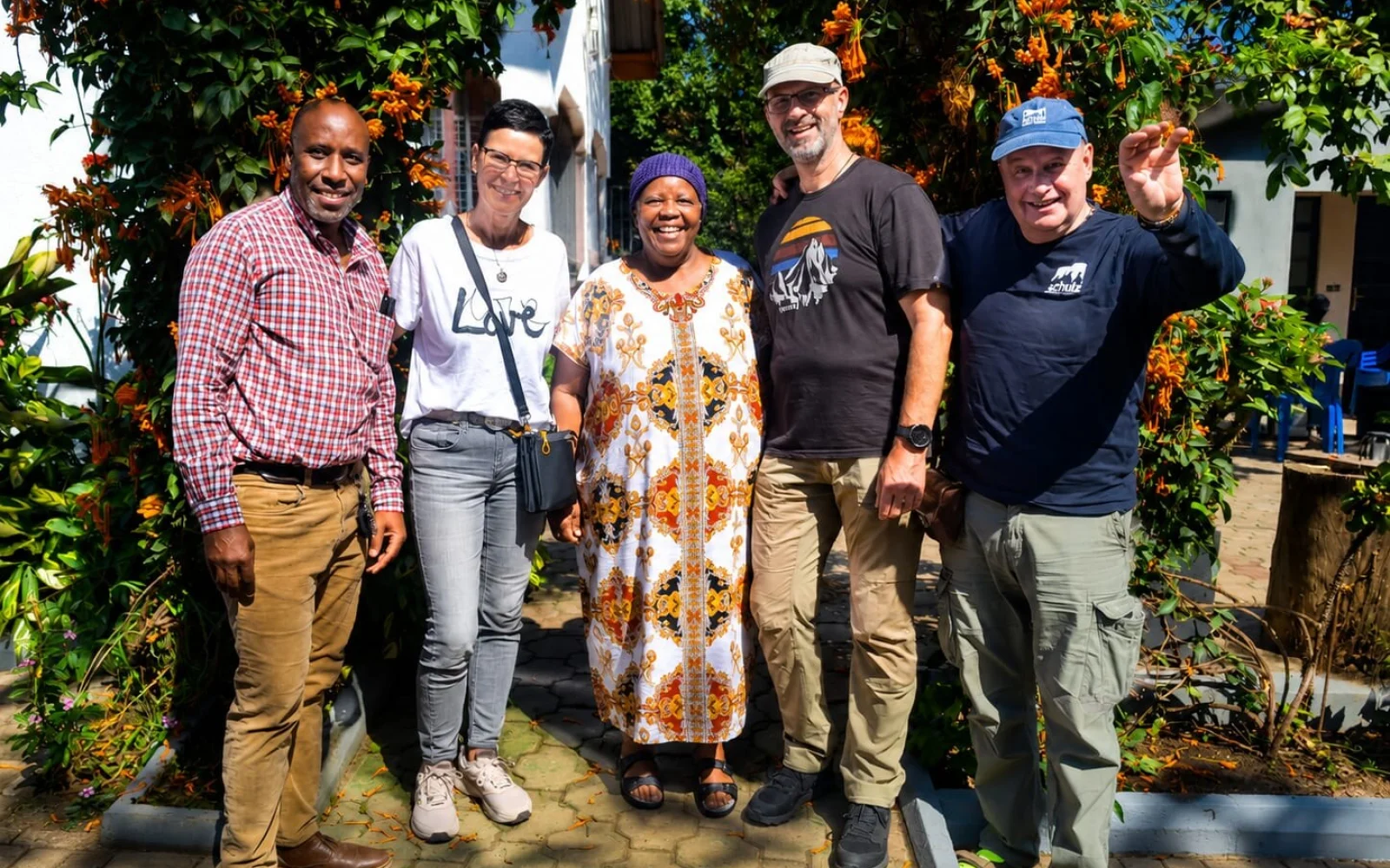 Besuch im Hilfsprojekt Nambala mit den Begründern Anna und Patrick Mshana