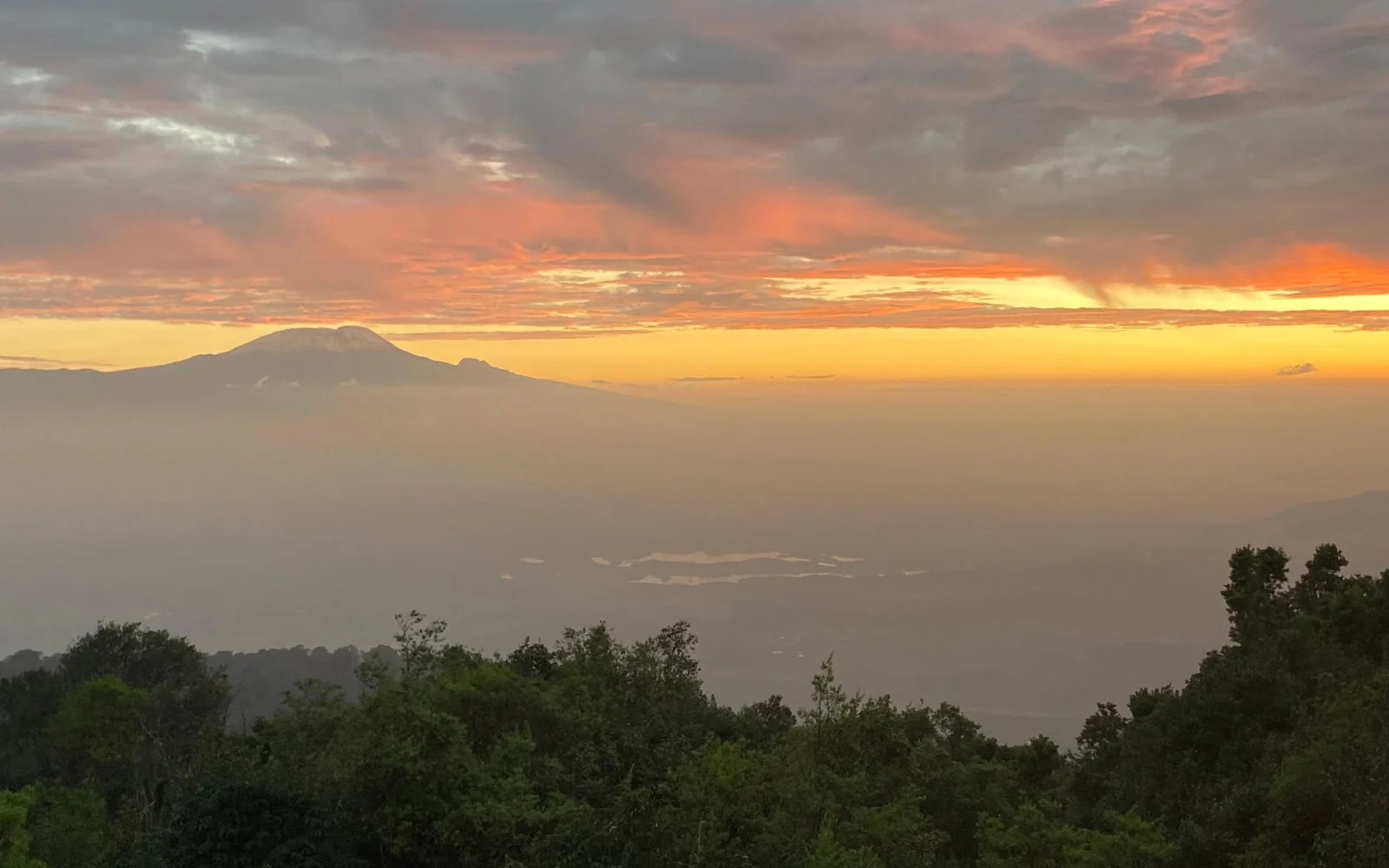 ...auf den Kilimanjaro