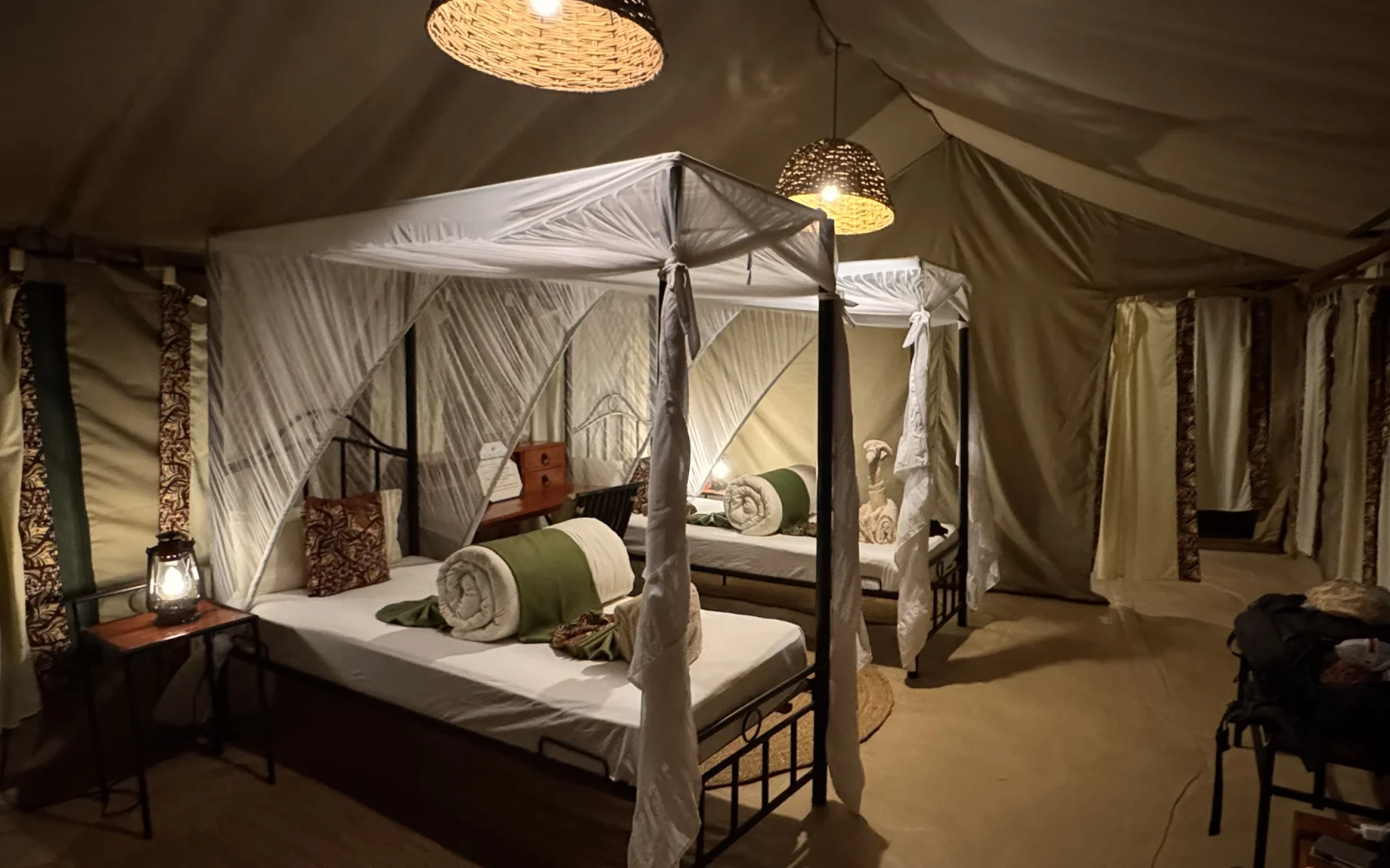 Stilvolle Lodges und Tented Camps