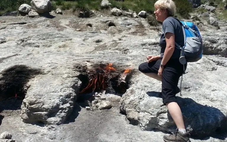 Fahrt nach Cirali und Wanderung zu den ewigen Flammen von Chimaira 