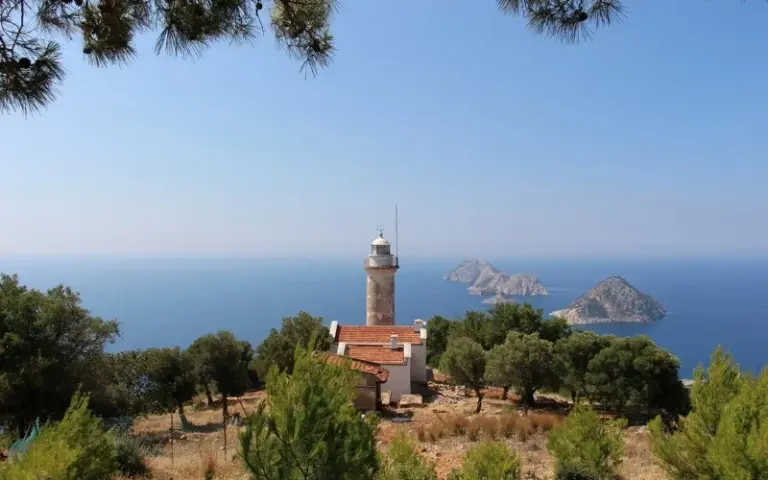 Zum Leuchtturm auf dem Kap Gelidonya 