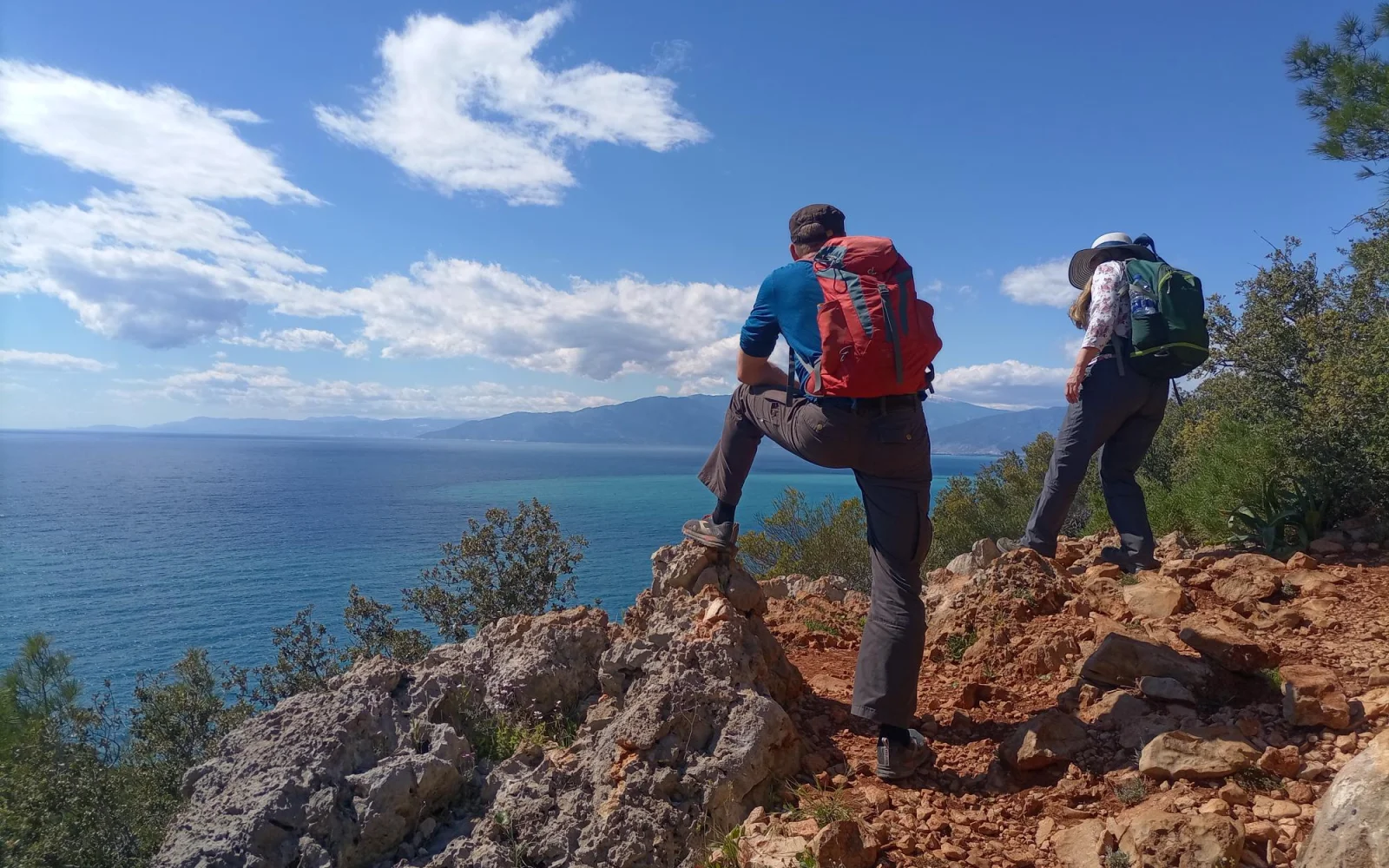 Wanderungen mit Meerblick