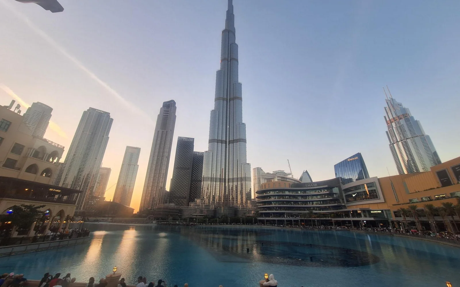 Größer geht´s nicht - der Burj Khalifa in voller Pracht